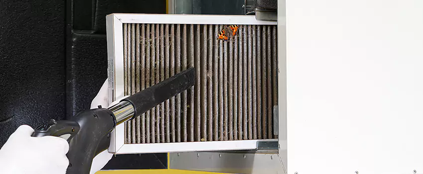 Clogged Air Duct Cleaning Process in Highland, CA
