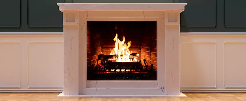 Decorative Electric Fireplace Installation in Highland, California