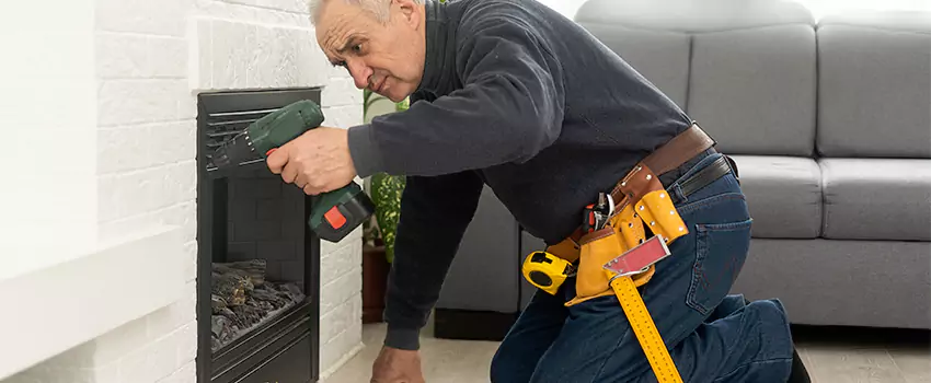 New Indoor Fireplace Installation in Highland, California
