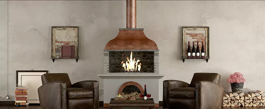 Thelin Hearth Products Providence Pellet Insert Fireplace Installation in Highland, CA