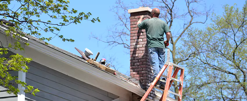 Vinyl and PVC Chimney Flashing Installation in Highland, CA