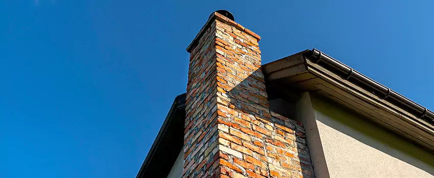 Masonry Chimney Flashing Repair in Highland, California