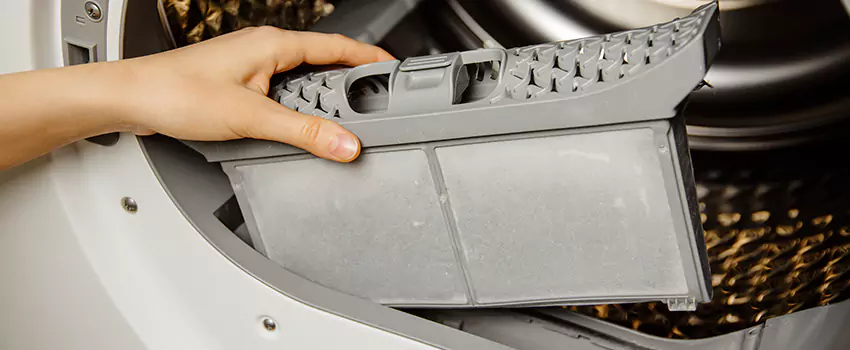 Signs Of A Clogged Dryer Lint Trap in Highland, California