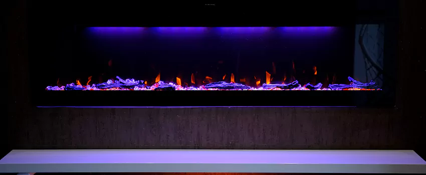 Dynamic Flame Color Fireplace Installation in Highland, CA